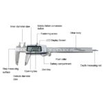 150mm Electronic Digital Metal Caliper 6 Inch Stainless Steel Vernier Caliper Gauge Micrometer Measuring Tool Digital Ruler 2