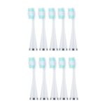 10pcs/lot Ultrasonic Electric Toothbrush Heads Replacement Brush Heads For Ultrasonic electric Toothbrush Whitening Teeth Brush 5