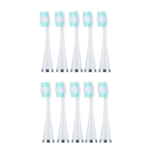 10pcs/lot Ultrasonic Electric Toothbrush Heads Replacement Brush Heads For Ultrasonic electric Toothbrush Whitening Teeth Brush 5