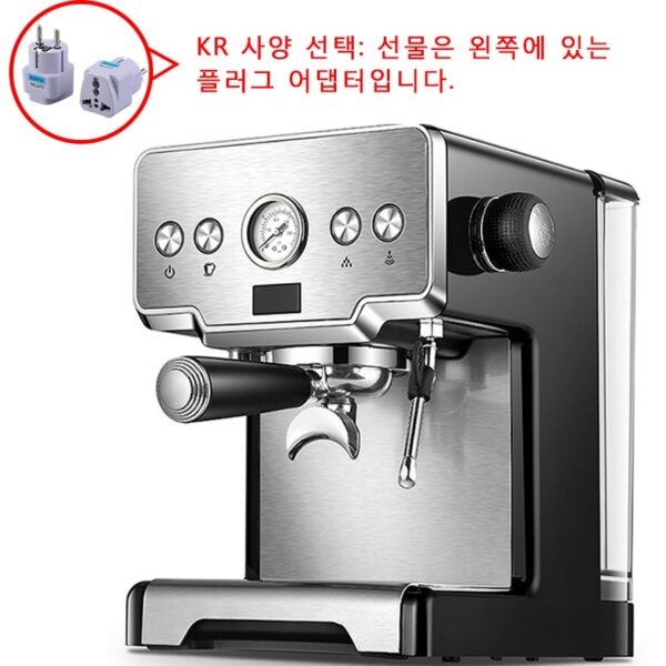 Crm3605 Coffee Machine 15bar Italian Semi-automatic Household Coffee Maker Expresso Maker With Cappuccino Latte and Mocha 220V 2