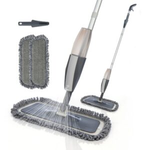 Magic Spray Mop Wooden Floor with Reusable Microfiber Pads 360 Degree Handle Home Windows Kitchen Mop Sweeper Broom Clean Tools 1
