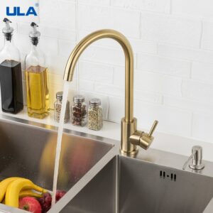 ULA kitchen faucet with tap drinking water Purifier Kitchen Faucet Set Stainless Steel Kitchen Mixer Sink Tap( Hoses Not include 2