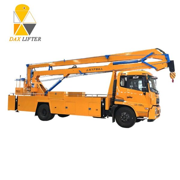 120HP 18m Isolated Basket Crane High Altitude Working Truck 1