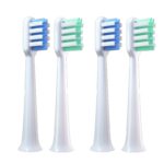 Suitable Brush Head 4PCS/Set Clean For DR. BEI C1 Series Electric Toothbrush Oral Care Teeth Toothbrush Floss Action Brush Heads 1