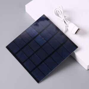 Outdoor Travel USB Polysilicon DIY Solar Panel for Light Mobile Phone Battery Solar Cells Car Yacht Battery Charger 1
