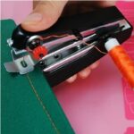 1Pc Mini Sewing Machines Needlework Cordless Hand-Held Clothes Useful Portable Manual Sewing Machines Handwork Tools Accessories 4