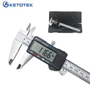 High quality 0-150mm Measuring Tool Stainless Steel Caliper Digital Vernier Caliper Gauge Micrometer Paquimetro Messschieber 1