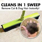 Adjustable Rubber Pet Hair Removal Broom Brush Dust Scraper Carpet Sweeper Wash Mop Telescopic Wipe Window Car Floor Cleaner 2