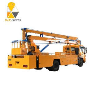 120HP 18m Isolated Basket Crane High Altitude Working Truck 2