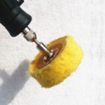 1pc T Style Polish Cloth Wheel Brush Head Grinder Shank Buffing  Brush Accessory Rotary Tool Dremel Accessories Shank 6