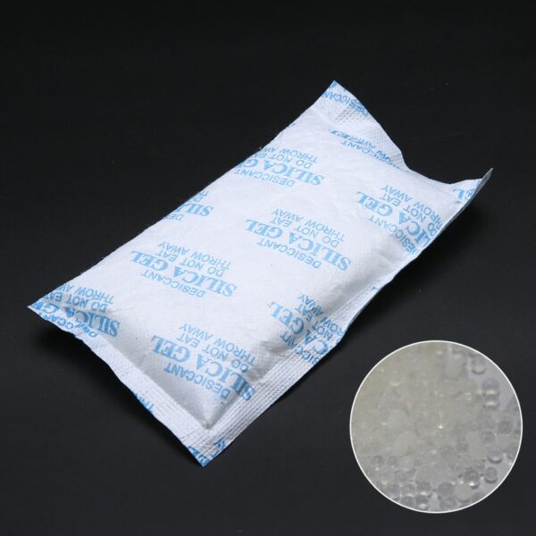 100g/Bag Reusable Silica Gel Desiccant Moisture Absorber Silicagel Absorbent Dehumidifier Packet Dry Pack 2