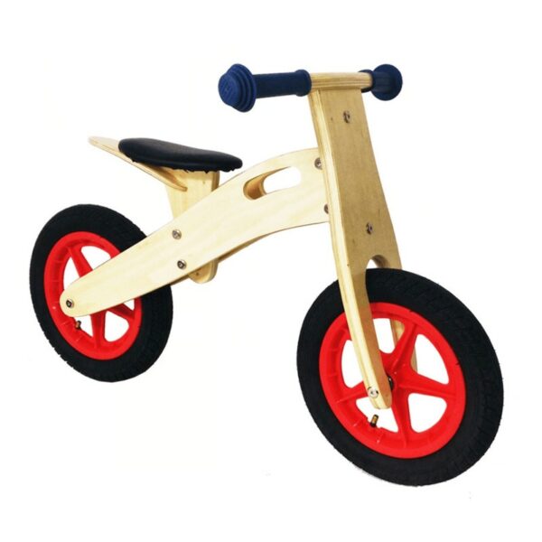 Children's balance bike Balance Bike Wood Red 1