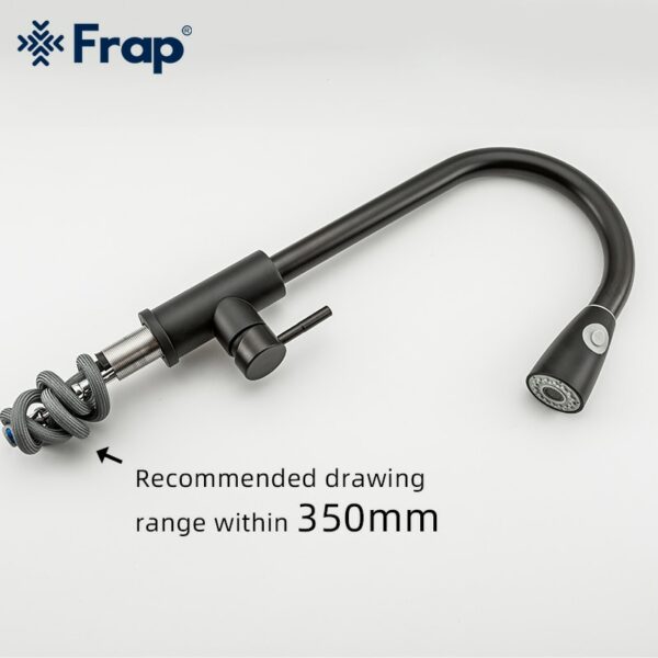 Frap Kitchen Faucet Sink Water Tap Stainless Steel Pull Out Torneiras De Cozinha Grifo Lavabo Y40147/Y40147-1 5