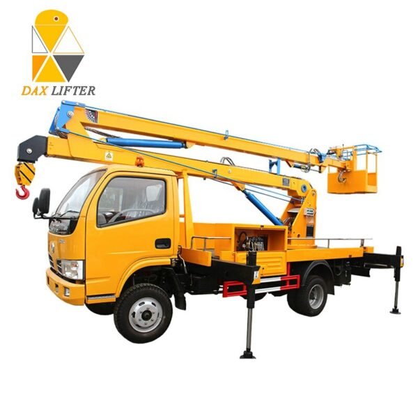 120HP 18m Isolated Basket Crane High Altitude Working Truck 6