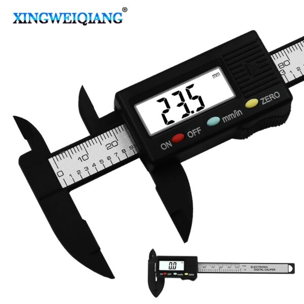 100mm 4 inch LCD Electronic Digital Vernier Caliper Gauge Measure Micrometer 1