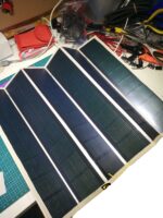 Flexible Long size panel solar power CIGS Thin Film solar panel DIY Battery Charger Photovoltaic solar cell flex Waterproof 2W7V 6