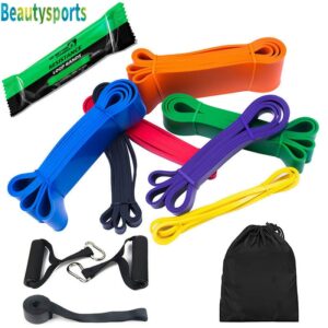 Fitness Band Pull Up Elastic Bands Rubber Resistance Loop Power Band Set Home Gym Workout Expander Strengthen Trainning 1