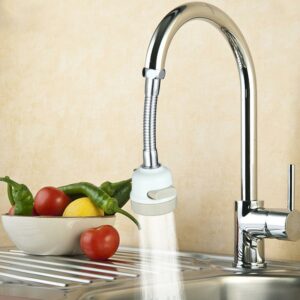 Home Kitchen Anti Splashing Faucet Nozzle Extender Pressurized Filter Head for Sprinklers 1