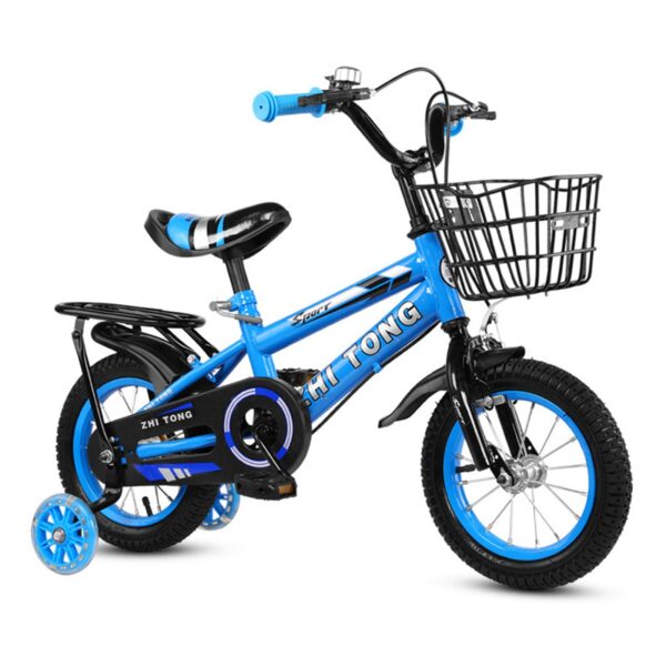 12/14/16 Inch Children Bike Boys Girls Toddler Bicycle Adjustable Height Kid Bicycle with Detachable Basket for 2-7 Years Old 5