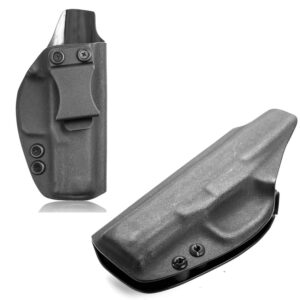 Waist Veiled Kydex IWB Holster For Arex Delta gen 2 1 9mm Charger Port Magazine Mag Holder Metal Clip Flap claw Concealed Carry 2