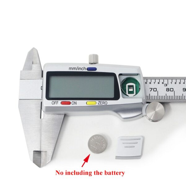 Stainless Steel Calipers 6 Inch 0-150mm LCD Dispaly Electronic Digital Vernier Caliper Micrometer Measuring Tools 6