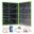 solar panel foldable flexible portable 100w 150w 200w 300w 18v/20v home kit outdoor charger controller 5v usb 12v car RV battery 10