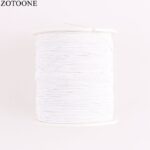 ZOTOONE 200Meters/Roll Sewing Threads for Overlockers Embroidery Machine DIY Apparel Sewing & Elastic Polyester Sewing Threads D 2