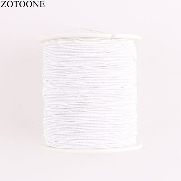 ZOTOONE 200Meters/Roll Sewing Threads for Overlockers Embroidery Machine DIY Apparel Sewing & Elastic Polyester Sewing Threads D 2