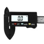 100mm 4 inch LCD Electronic Digital Vernier Caliper Gauge Measure Micrometer 4