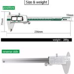 Stainless Steel Digital LCD Display Caliper 150mm Fraction MM Inch 0.01mm Precision LCD Vernier Caliper Measuring Tools With Box 3