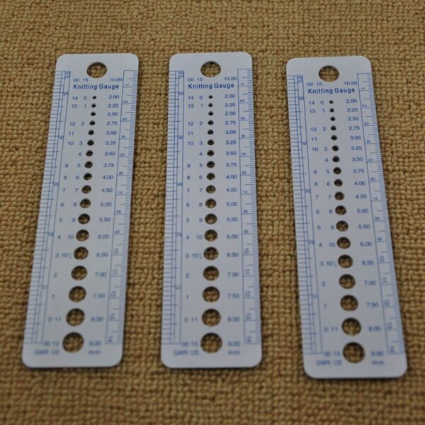 ZOTOONE 1pcs Household Sewing Knitting Accessories Needle Gauge Inch Sewing Ruler Tool CM 2-10mm Size Measure Sewing Tools E 2