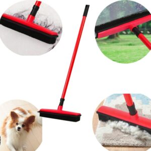 Floor Hair broom Dust Scraper  & Pet rubber Brush Carpet carpet cleaner Sweeper No Hand Wash Mop Clean Wipe Window tool 1