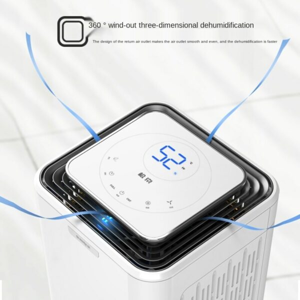 DH02 dehumidifier household bedroom small air hygroscopic chamber industrial dehumidification high power drying 4