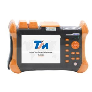TMO-300 Compact OTDR Test Equipment 1310/1550nm 32/30dB Integrated VFL, Touch Screen Optical Time Domain Reflectometer VFL 2