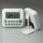 Kitchen LED Digital Screen Timer Gray Button Strictly Control Cooking Baking Time One Minute Countdown Reminder Timer 5