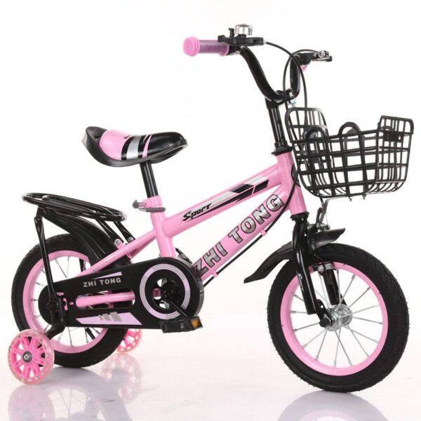 12/14/16 Inch Children Bike Boys Girls Toddler Bicycle Adjustable Height Kid Bicycle with Detachable Basket for 2-7 Years Old 6