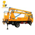 120HP 18m Isolated Basket Crane High Altitude Working Truck 4