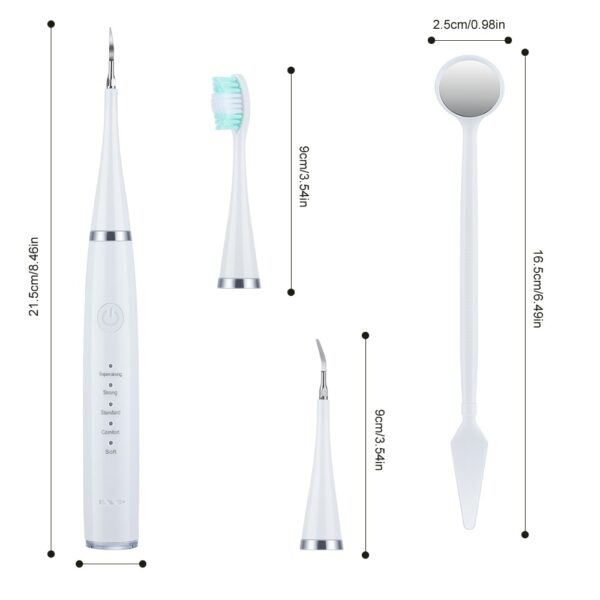 Household Rechargable Dental Scaler 31000min Electric Teeth Whitening Cleaner Remove Dental Calculus Tartar Oral Care Device NEW 6