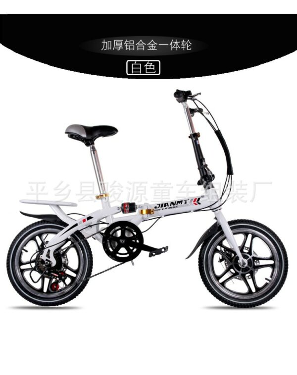 6 speeds Foldable Kids Bike Children Variable Speed Dual Brake Folding Bicycle For Student child 5