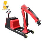 Small Portable Lifting Machine Floor Crane with CE ISO 2