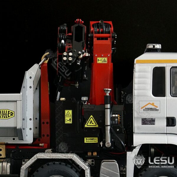 1/14 LESU Metal Hydraulic RC Crane Valve for TAMIYA Remote Control Tractor Truck Dumper Trailer Scania Benz VOLVO MAN Toys Model 3