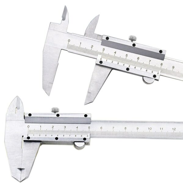 Vernier Caliper 6" 0-150mm/0.02mm Metal Calipers Gauge Measuring Tools Boxed 2
