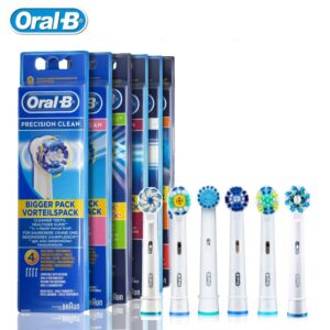Original Oral B Replacement Brush Heads for Oral-B Rotating Electric Toothbrush Genuine Teeth Whitening Soft Bristle Refills 1