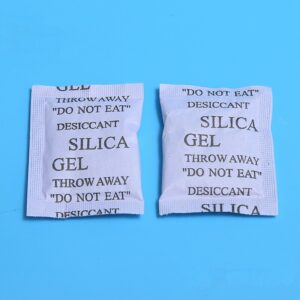 100 Packs Non-Toxic Silica Gel Desiccant Damp Moisture Absorber Dehumidifier For Room Kitchen Clothes Food Storage 2