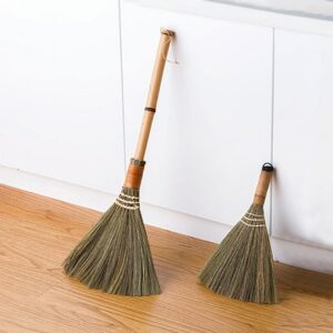 Wood Floor Sweeping Broom Soft Hair Fur Household Floor Cleaning Tools Manual Archaize Broom Sweeper Household cleaning tools 1