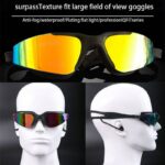 Professional Swimming Goggles Man Silicone Anti-fog UV Adjustable   Multicolor Swimming Glasses With Earplug Men Women Eyewear 6