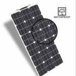 100w 200w 300w 400w Flexible Solar Panel High Efficiency 23% PWM Controller for RV/Boat/Car/Home 12V/24V Battery Charger 3