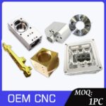 OEM CNC Machining Brass Spare Parts Manufacturing Aluminum Brass Metal Part 304 Steel Metal Milling Parts Custom CNC Machining 1