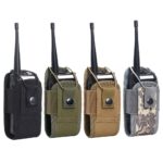 1000D Tactical Molle Radio Walkie Talkie Pouch Waist Bag Holder Pocket Portable Interphone Holster Carry Bag for Hunting Camping 1