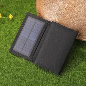 5W 6W 7W Mobile Power Bank Hiking Camping Outdoor Accessories USB Foldable Solar Panel Charger Pack with Carabiners 1